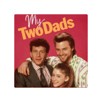 My Two Dads Tv Show Sticker - My Two Dads Tv Show Comedy Stickers