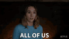 All Of Us Angelina Meyer GIF - All Of Us Angelina Meyer Holly Taylor GIFs