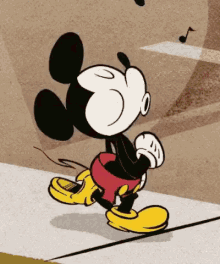 Mickey Whistling GIF - Mickey Whistling Good GIFs