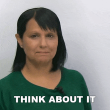 Think About It Rebecca GIF - Think About It Rebecca Engvid GIFs