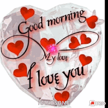 Good Morning My Love GIF - Good Morning My Love Hearts GIFs
