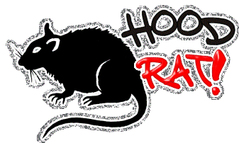 Rat Hoodrat Sticker - Rat Hoodrat Hood Stickers