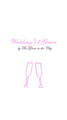 weddings2greece the glam in the city logo