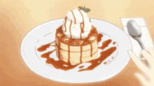 Satisfying Anime Food Anime Pancake GIF