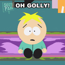 Oh Golly Butters GIF - Oh Golly Butters South Park GIFs