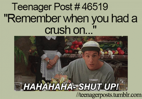 teenager posts about crushes