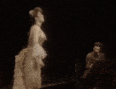 a woman says " and george you 're good "