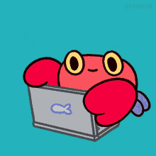 Mad Crabby Crab GIF - Mad Crabby Crab Pikaole GIFs