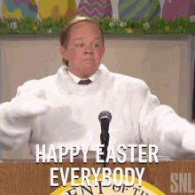 happy easter everybody melissa mc carthy sean spicer saturday night live happy easter