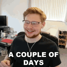 A Couple Of Days Ollie Dixon GIF - A Couple Of Days Ollie Dixon Few Days GIFs
