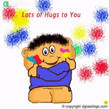 Lots Of Hugs To You On Holi Gifkaro GIF - Lots Of Hugs To You On Holi Gifkaro Giving You Hugs GIFs