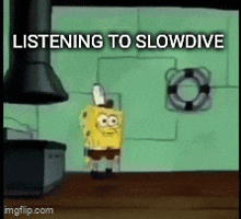 Slowdive Shoegaze GIF - Slowdive Shoegaze Listening To Slowdive GIFs