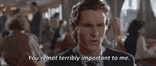 You Are Not Important GIF