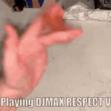 Djmax Playing Djmax GIF