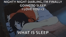 Anime Cant Sleep GIF - Anime Cant Sleep Insomnia GIFs