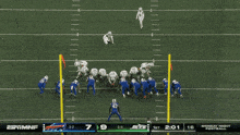 a jets football game is being played on monday night