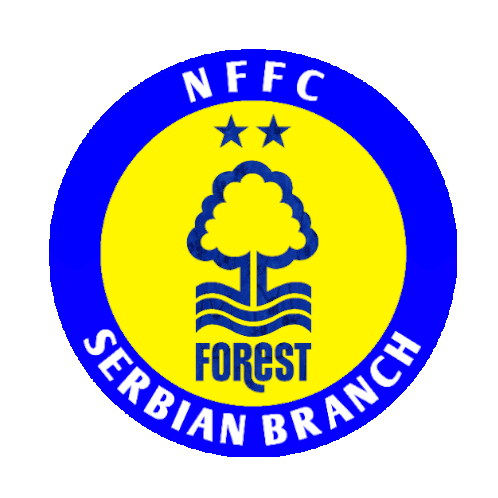 Nottingham Forest Fc Serbia Sticker - Nottingham Forest Fc Serbia Stickers