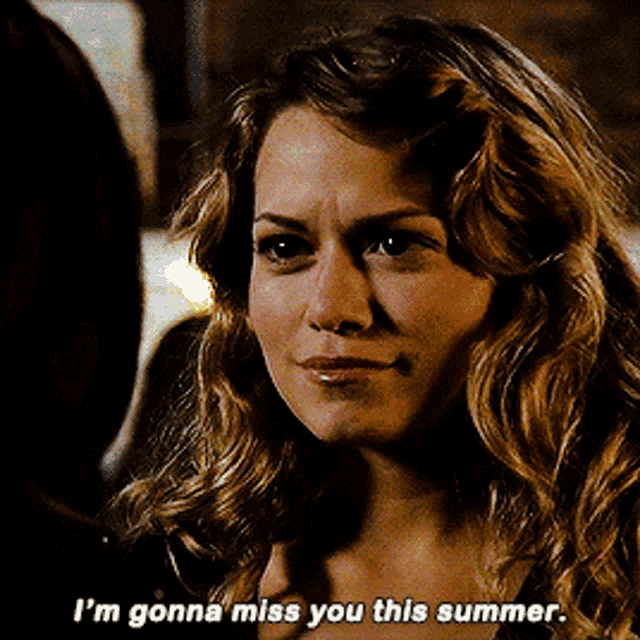 One Tree Hill Haley James Scott GIF - One Tree Hill Haley James Scott Im  Gonna Miss You This Summer - Discover & Share GIFs