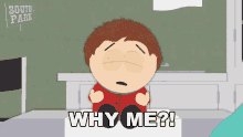Why Me Clyde Donovan GIF - Why Me Clyde Donovan South Park GIFs