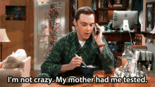 Not Crazy GIF - Big Bang Theory GIFs
