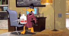 Daffy Duck GIF - Daffy Duck Tired GIFs