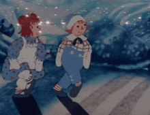 Raggedy Ann Raggedy Andy GIF - Raggedy Ann Raggedy Andy Silly GIFs