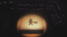 a blurred image of a person 's legs with a yellow background