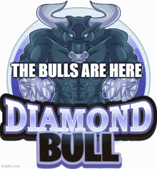 Diamond Bull Diamond Hands GIF - Diamond Bull Diamond Hands GIFs