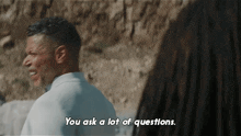 You Ask A Lot Of Questions Hugh Culber GIF - You Ask A Lot Of Questions Hugh Culber Star Trek Discovery GIFs