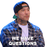 We Have Questions Bryan Sticker - We Have Questions Bryan Ink Master Stickers