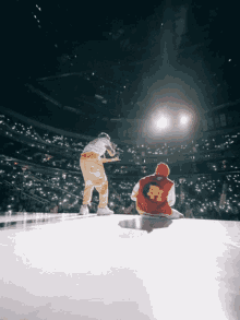 Performers Duo GIF - Performers Duo Stadium GIFs