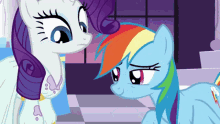 My Little Pony Friendship Is Magic Rainbow Dash GIF - My Little Pony Friendship Is Magic Rainbow Dash Rarity GIFs