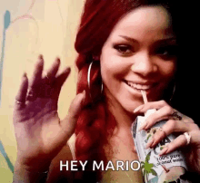 Rihanna Wave GIF - Rihanna Wave Hey Mario GIFs