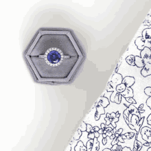 blue white rings jtv gemstones