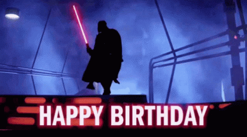 rollen Verhoogd huiswerk Happy Birthday Darth Vader GIF - Happy Birthday Darth Vader Star Wars -  Discover & Share GIFs