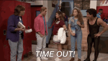 saved by the bell time out pause freeze stop