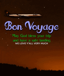 Bon Voyage Safe Flight GIF