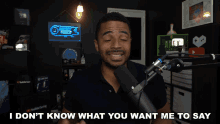 I Dont Know What You Want Me To Say Raynday Gaming GIF - I Dont Know What You Want Me To Say Raynday Gaming Im Not Sure What You Want To Hear GIFs