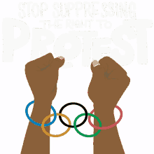 stop suppressing the right to protest athletes protest the olympics tokyo2021