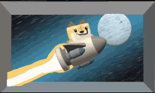 Doge Moon GIF - Doge Moon Rocket GIFs