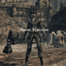Boom Hammer Gaming GIF - Boom Hammer Gaming Dark Souls GIFs