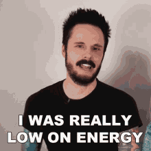 I Was Really Low On Energy Liam Scott Edwards GIF - I Was Really Low On Energy Liam Scott Edwards Ace Trainer Liam GIFs