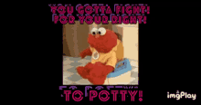 Potty Training GIF - Potty Training Elmo GIFs