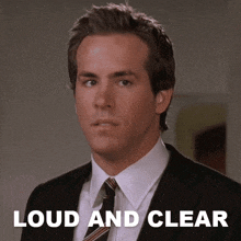 Loud And Clear Chris Brander GIF - Loud And Clear Chris Brander Ryan Reynolds GIFs
