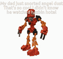 Bionicle Dad GIF - Bionicle Dad Angel Dust GIFs
