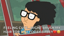 Tina Belcher Feeling It GIF