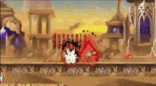 a video game scene with the number 4 in the lower right corner