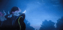 Miyamoto Musashi Moonlit Night GIF