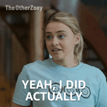 Yeah I Did Actually Zoey Miller GIF - Yeah I Did Actually Zoey Miller Josephine Langford GIFs