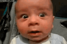 Mixed Emotions GIF - Confused Baby Tilt GIFs
